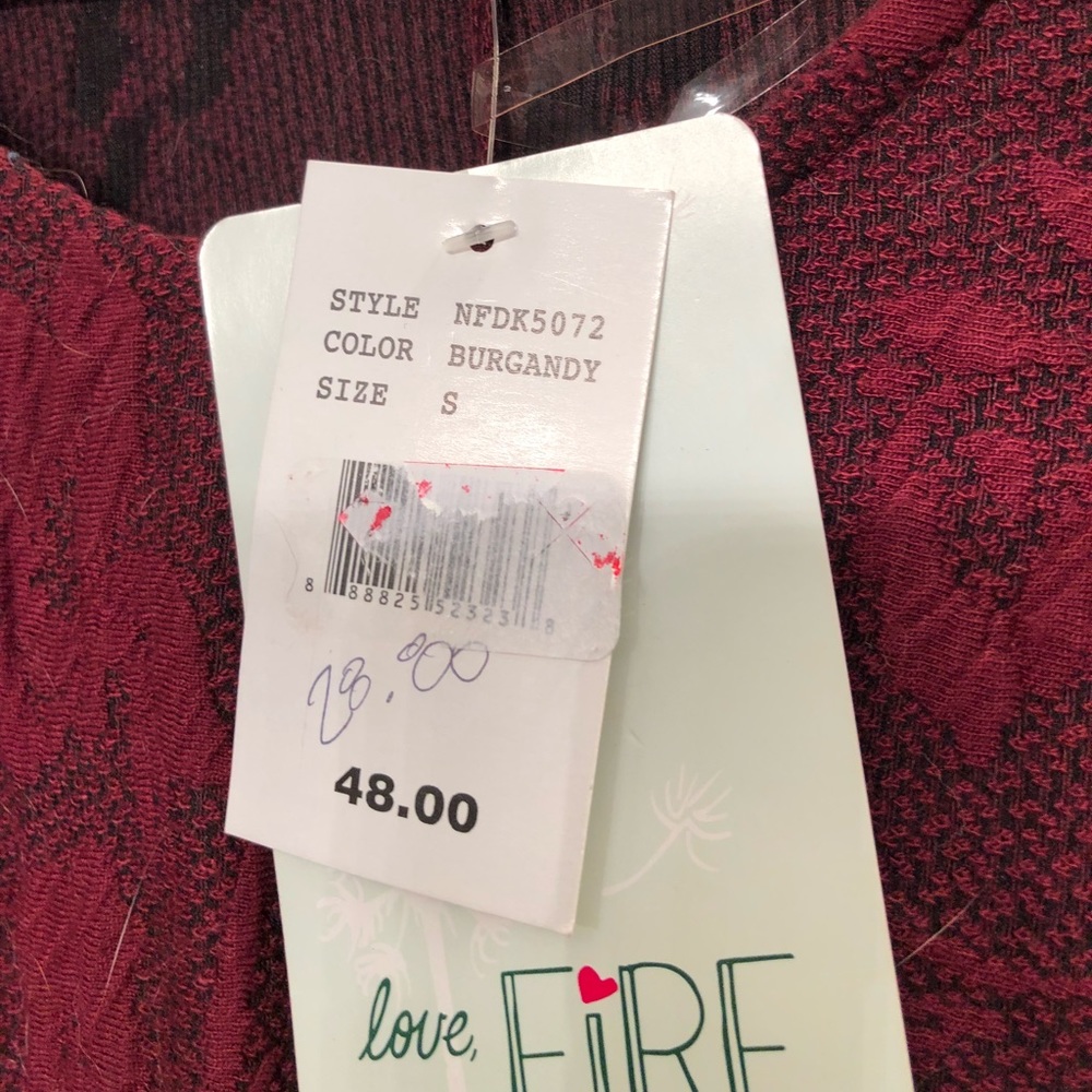 Red BP dress NWT